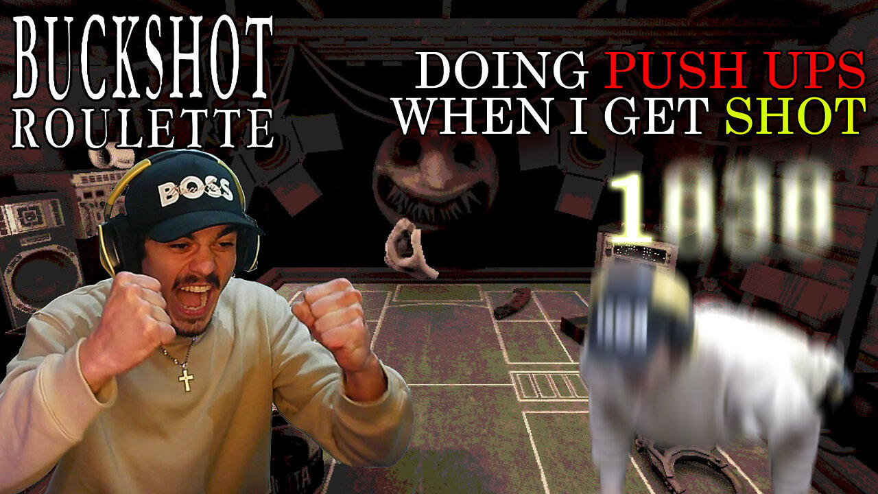 10 PUSH-UPS every time I get SHOT | Buckshot Roulette