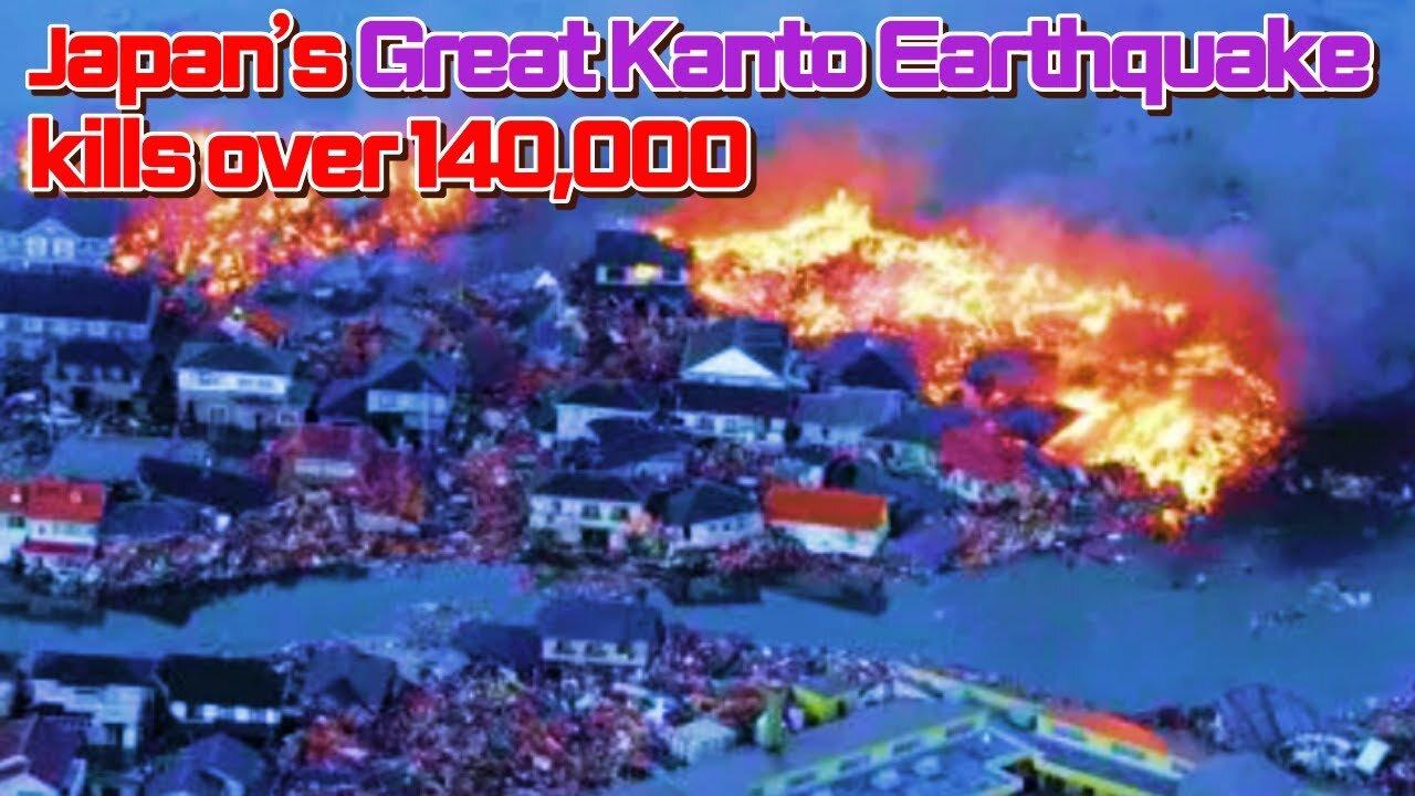 Japan’s Great Kanto Earthquake kills over 140,000