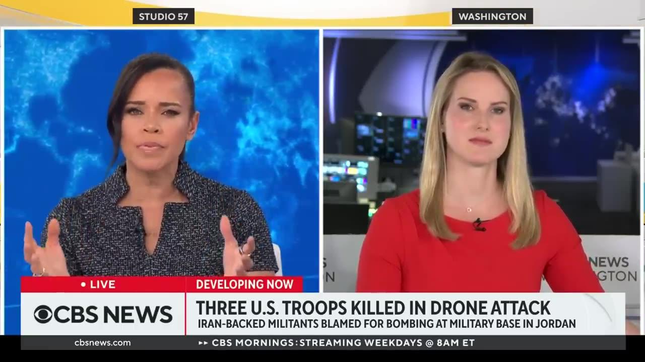 The news--3 U.S. troops killed in Jordan