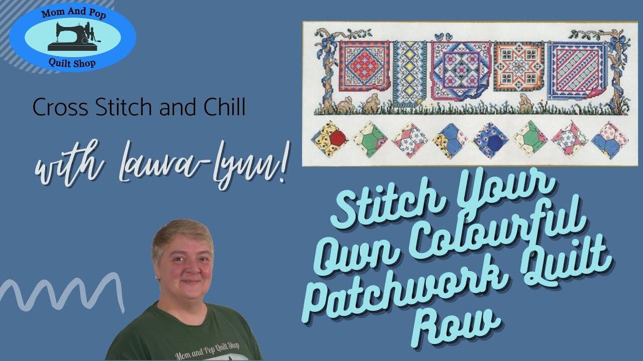 Stitch Your Own Colourful Patchwork Quilt Row Week 2