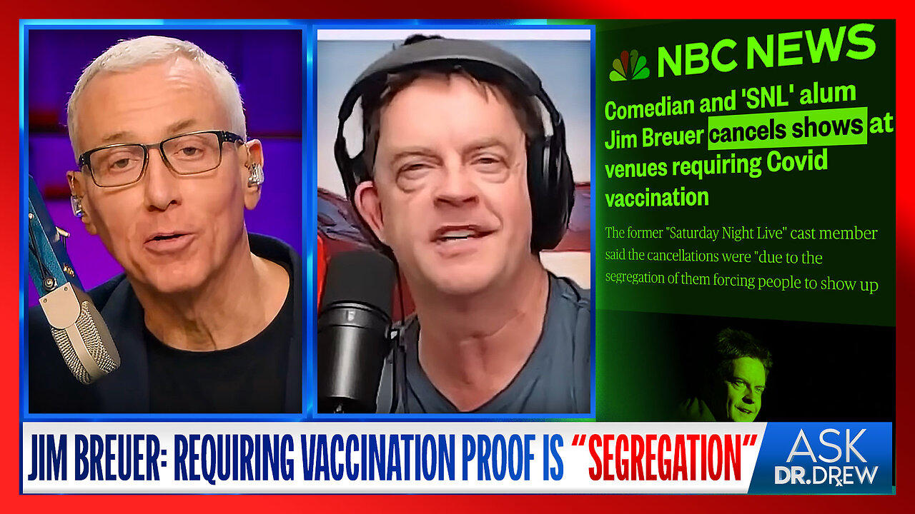Jim Breuer: Ex-SNL Comedian Says Requiring Proof of COVID-19 Vaccination is "Segregation" & He Boycotts Venues Tha