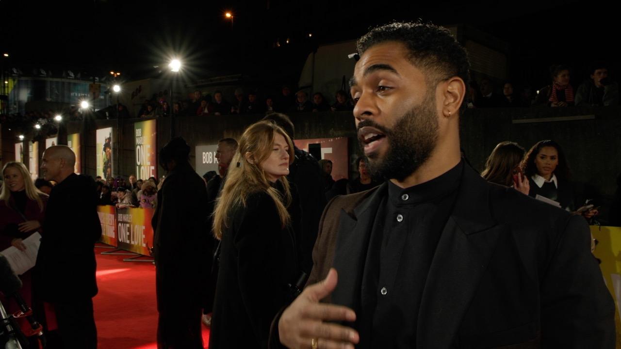 Bob Marley: One Love UK Premiere Kingsley Ben-Adir Interview