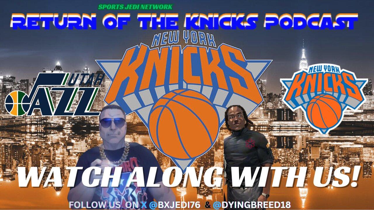🔥 Live NBA Watch Party: NY Knicks Vs Utah Jazz! Join The Exciting Chat & Interact Now!