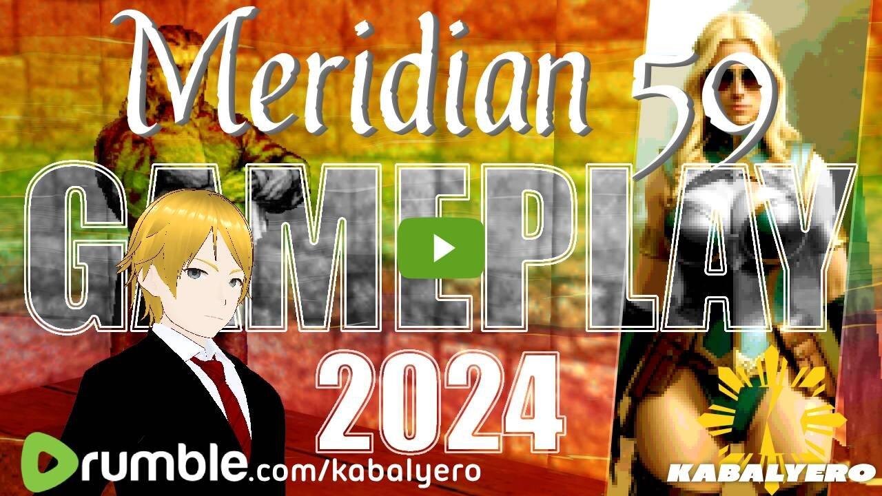 🔴 Meridian 59 Gameplay [1/31/24] » An Old School MMORPG (Just Playing The Game)