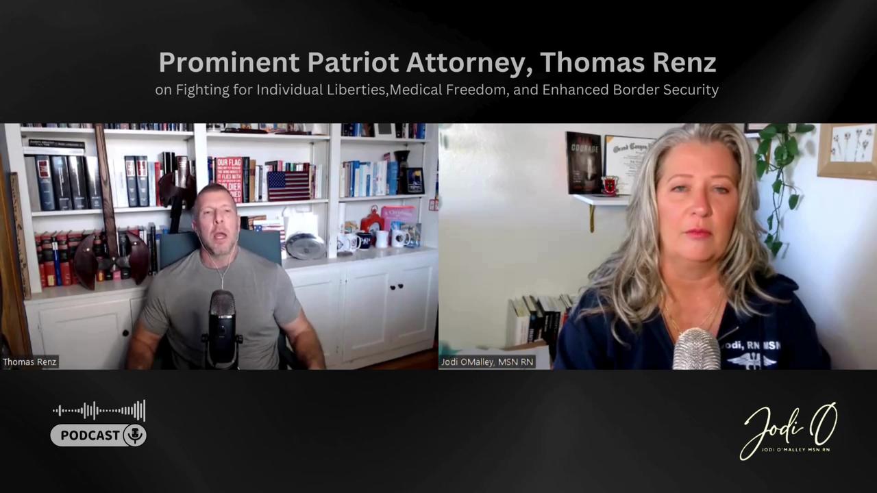 Thomas Renz on Fighting for Individual Liberties, Medical Freedom, and Enhanced Border Security