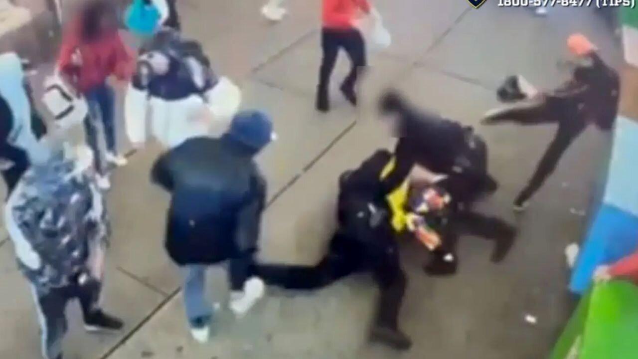 Cops Beaten By Rowdy Illegal Immigrant Mob Near Times Square, Suspects Later Freed Without Bail