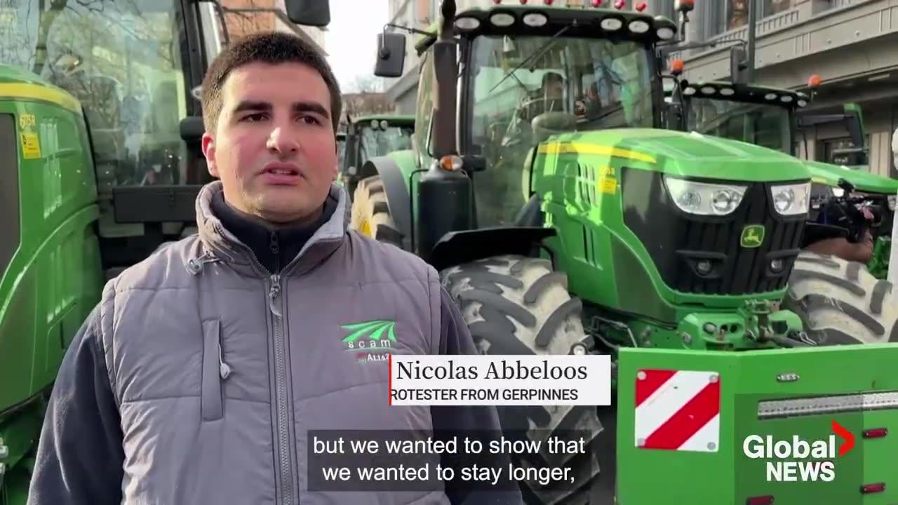 Farmer protests: Belgium expands blockades, vows to keep tractors in place until EU summit