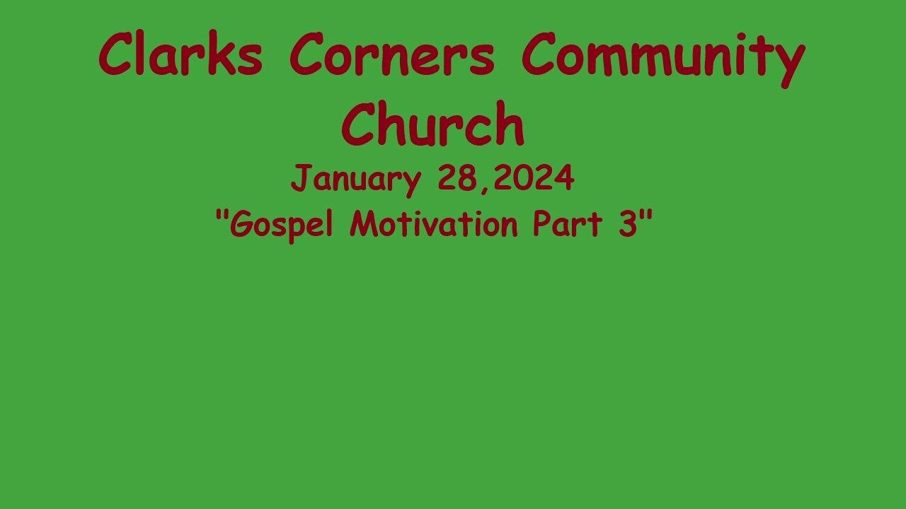 01/28/2024 Gospel Motivation Part 3