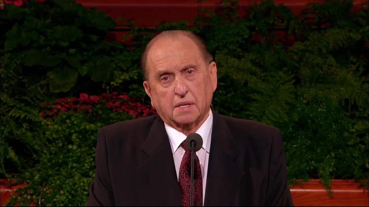 Let’s treat our wives with dignity and with respect - Thomas S. Monson