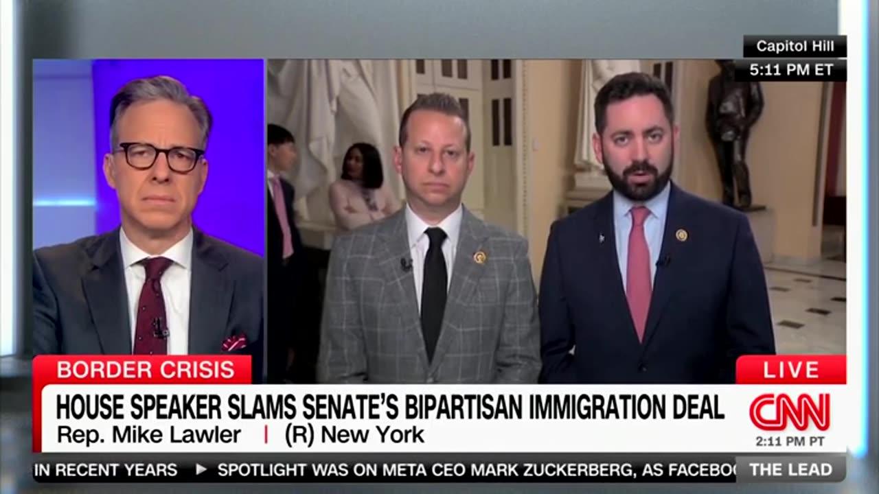 GOP Rep Calls Out Tapper For Trying To Push Border Deal