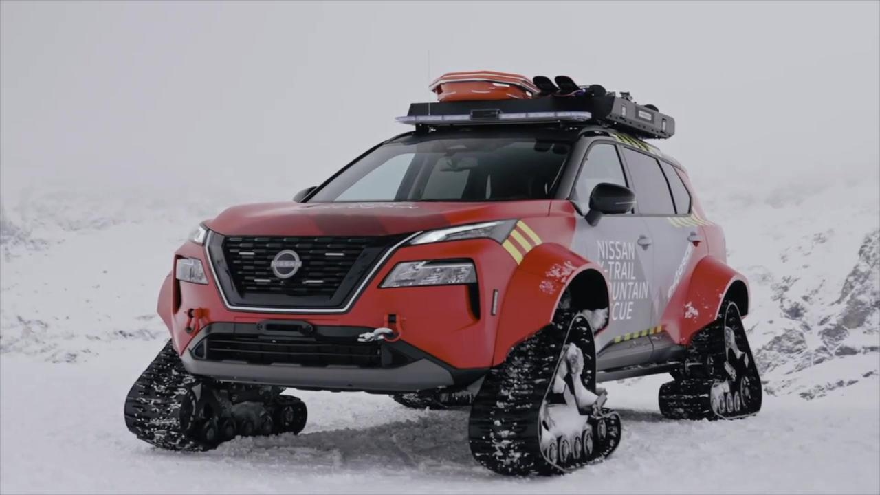 Nissan X-Trail Mountain Rescue Exterior Design