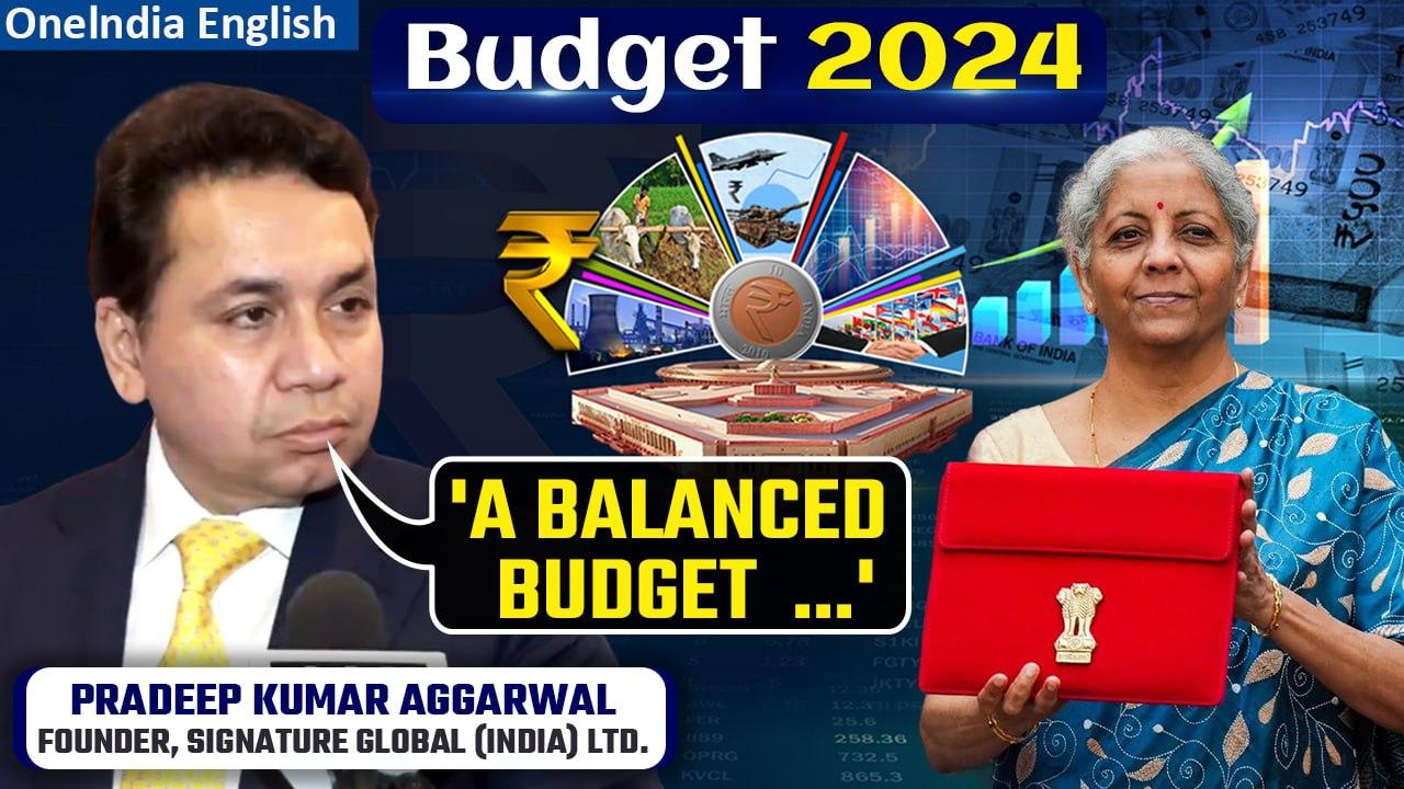 Signature Global Chairman Shares His Views on Budget 2024 Announcements | Oneindia News