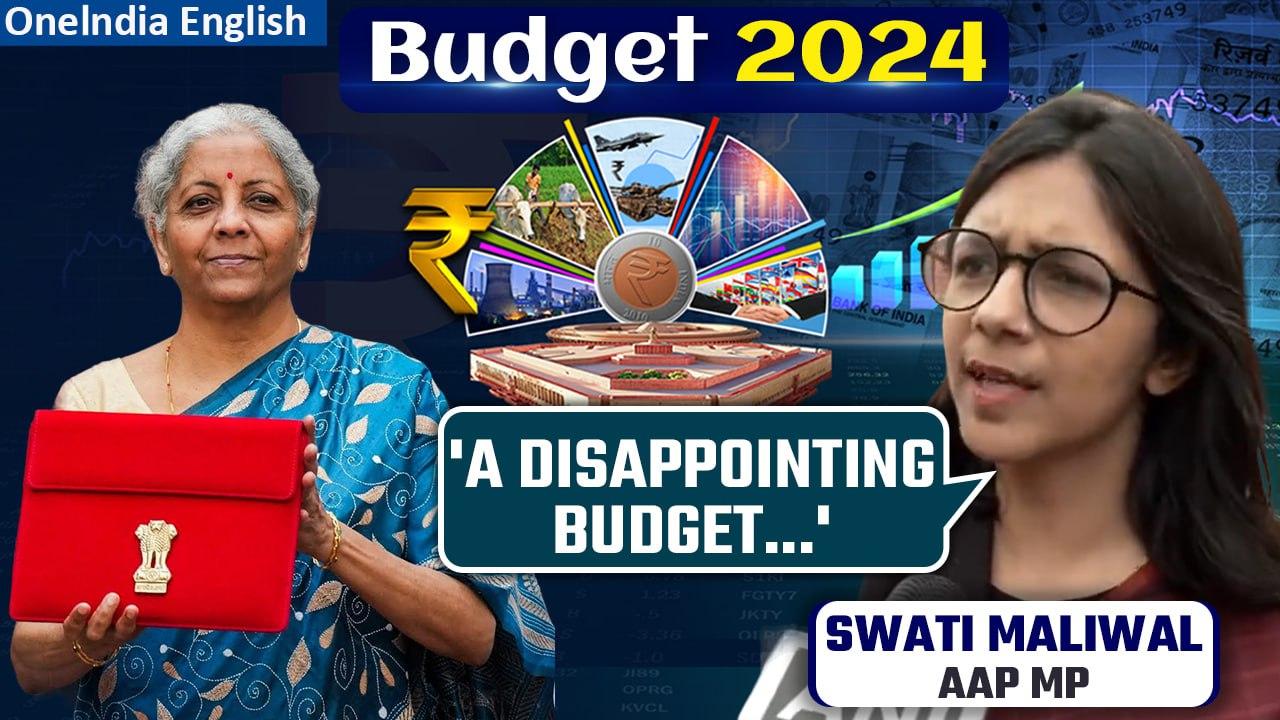 AAP MP & Former DCW Chief Swati Maliwal Slams Centre After Budget 2024 Announcement | Oneindia News
