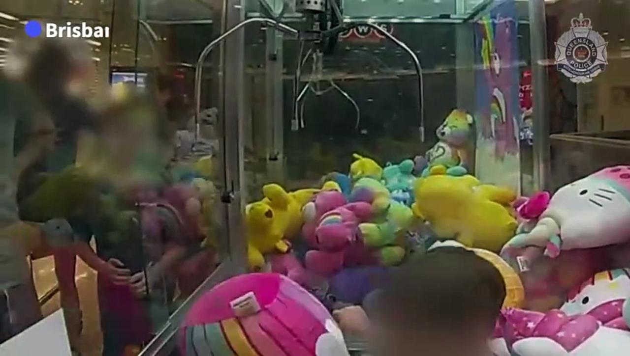 Australian toddler rescued from stuffed toy arcade claw machine