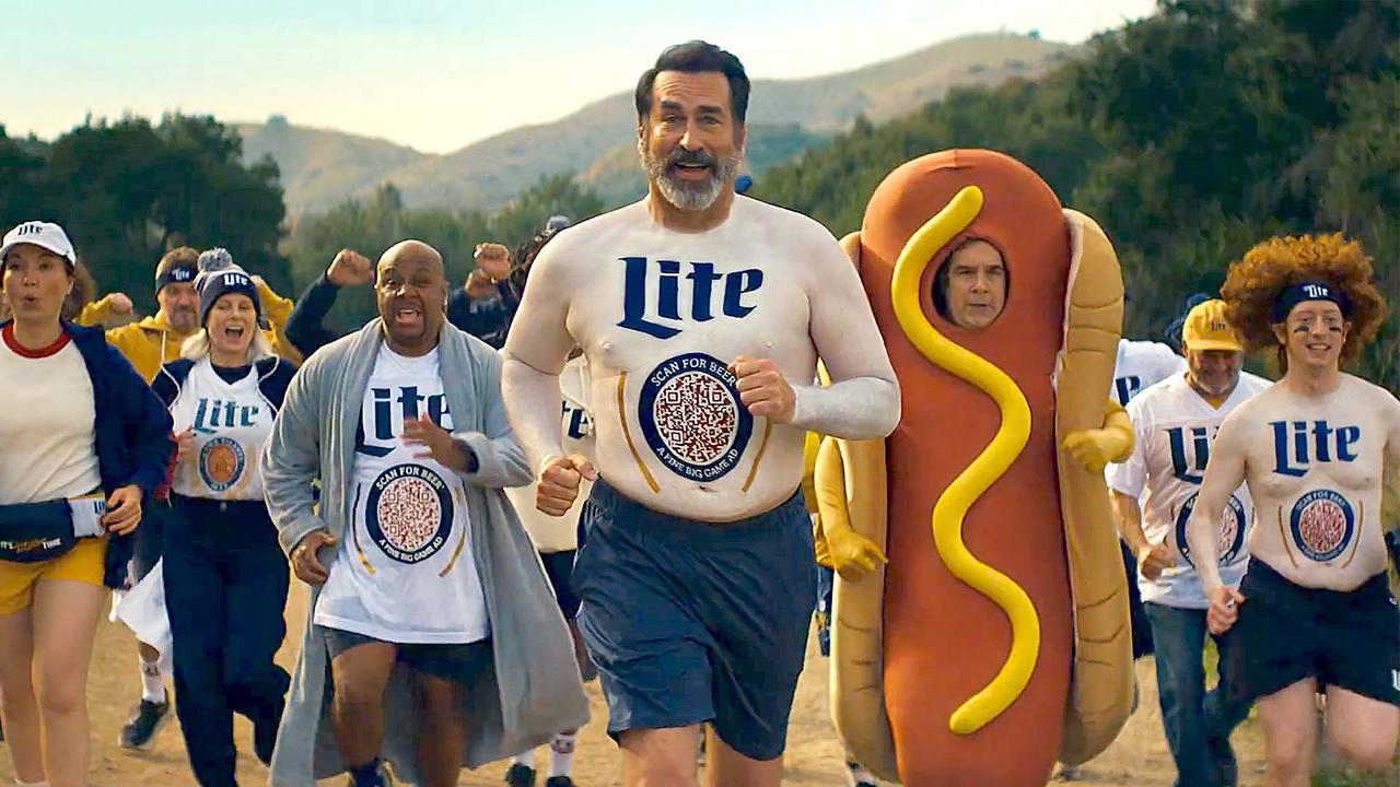 Miller Lite 'Running of the Beer' Super Bowl 2024 Commercial with Rob Riggle
