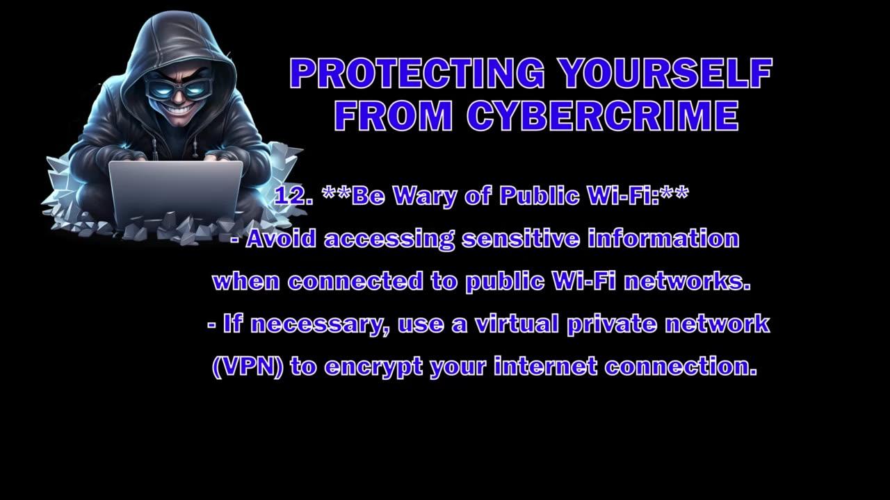 Protecting Yourself From Cyber-Crime