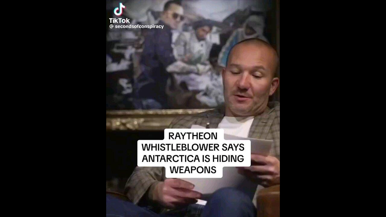 Raytheon whistleblower says Antarctica is hiding weapons