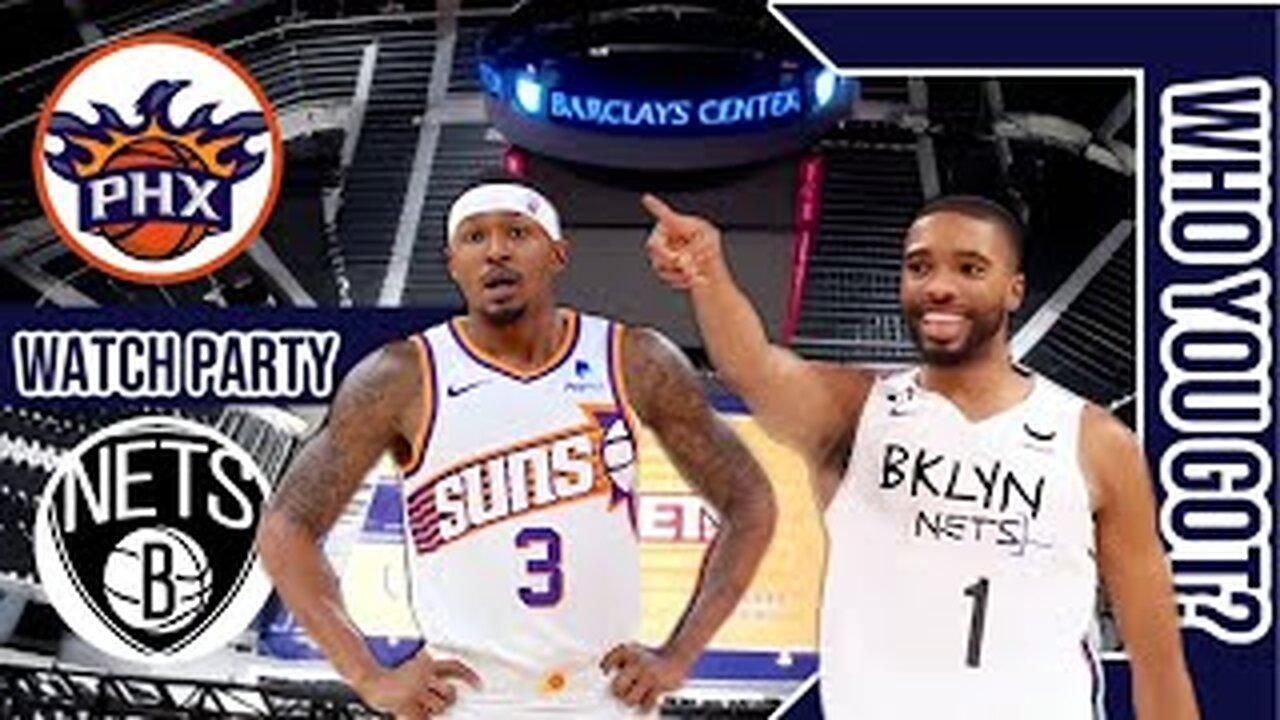 Phoenix Suns vs Brooklyn Nets | Play by Play/Live Watch Party Stream | NBA 2023 Game