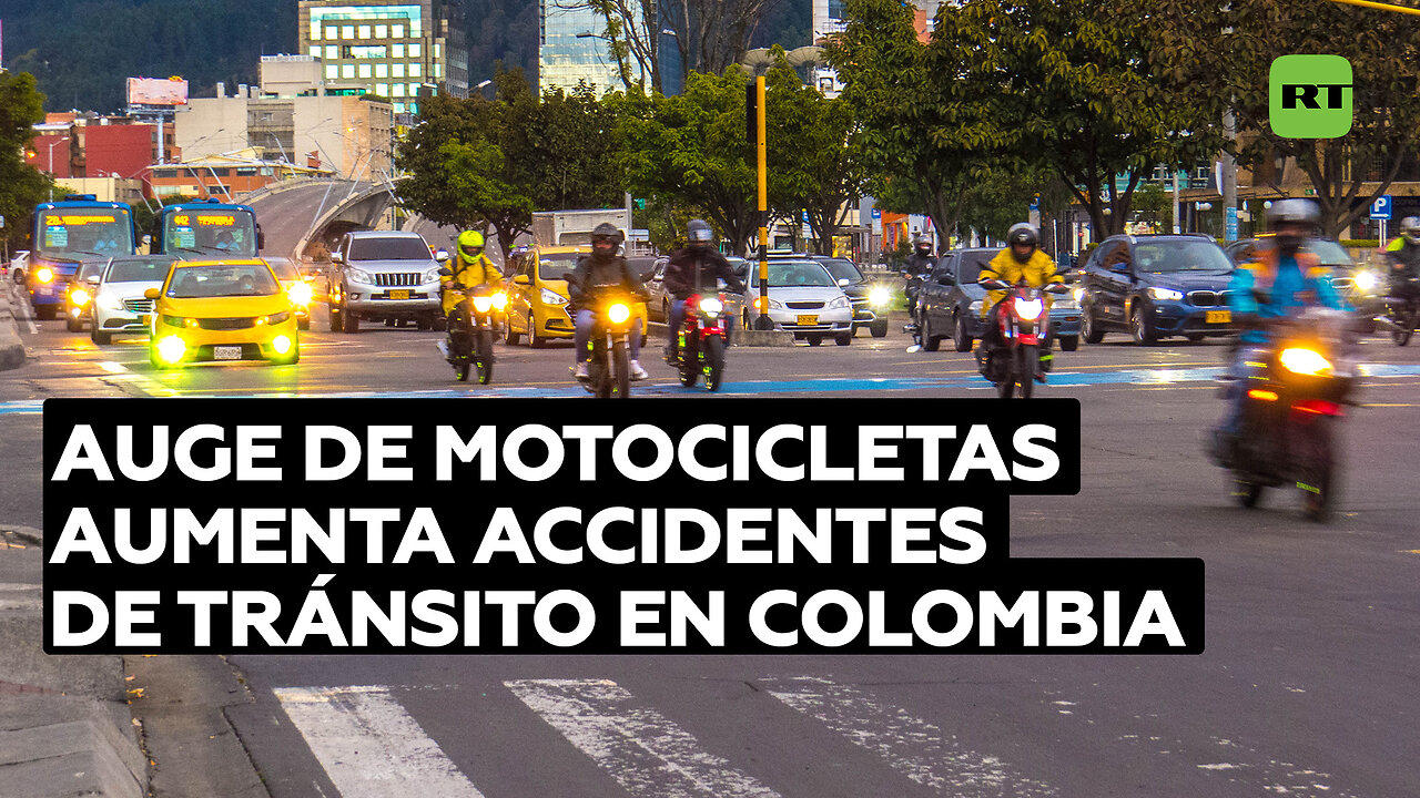 El auge de las motos en Colombia lleva a una de las peores tasas de accidentes de tránsito