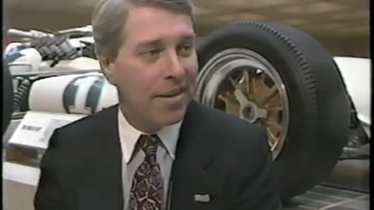 February 1992 - Tony George & John Long on the Indianapolis 500 Telecast