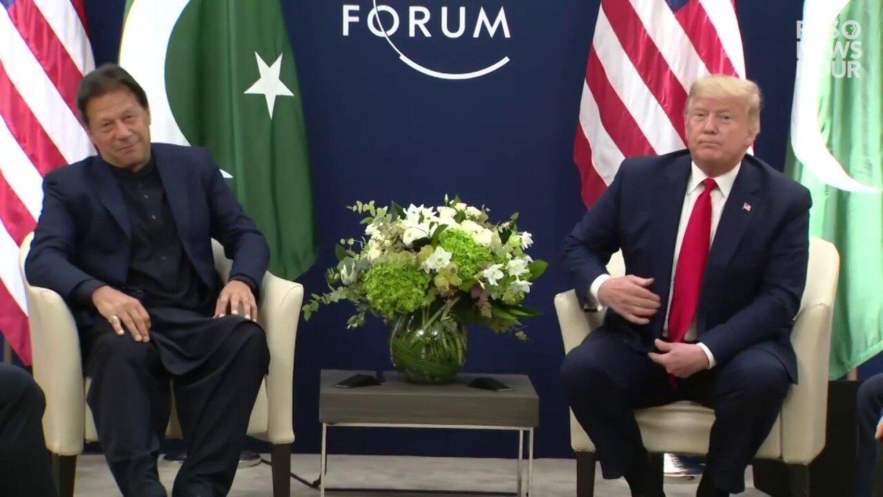 Exclusive: Trump and Imran Khan Discuss Economic Strategies at Davos Economic Forum"