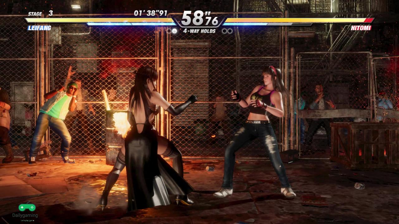 LEI FANG BLACK Costume Dead or Alive 6 Gameplay