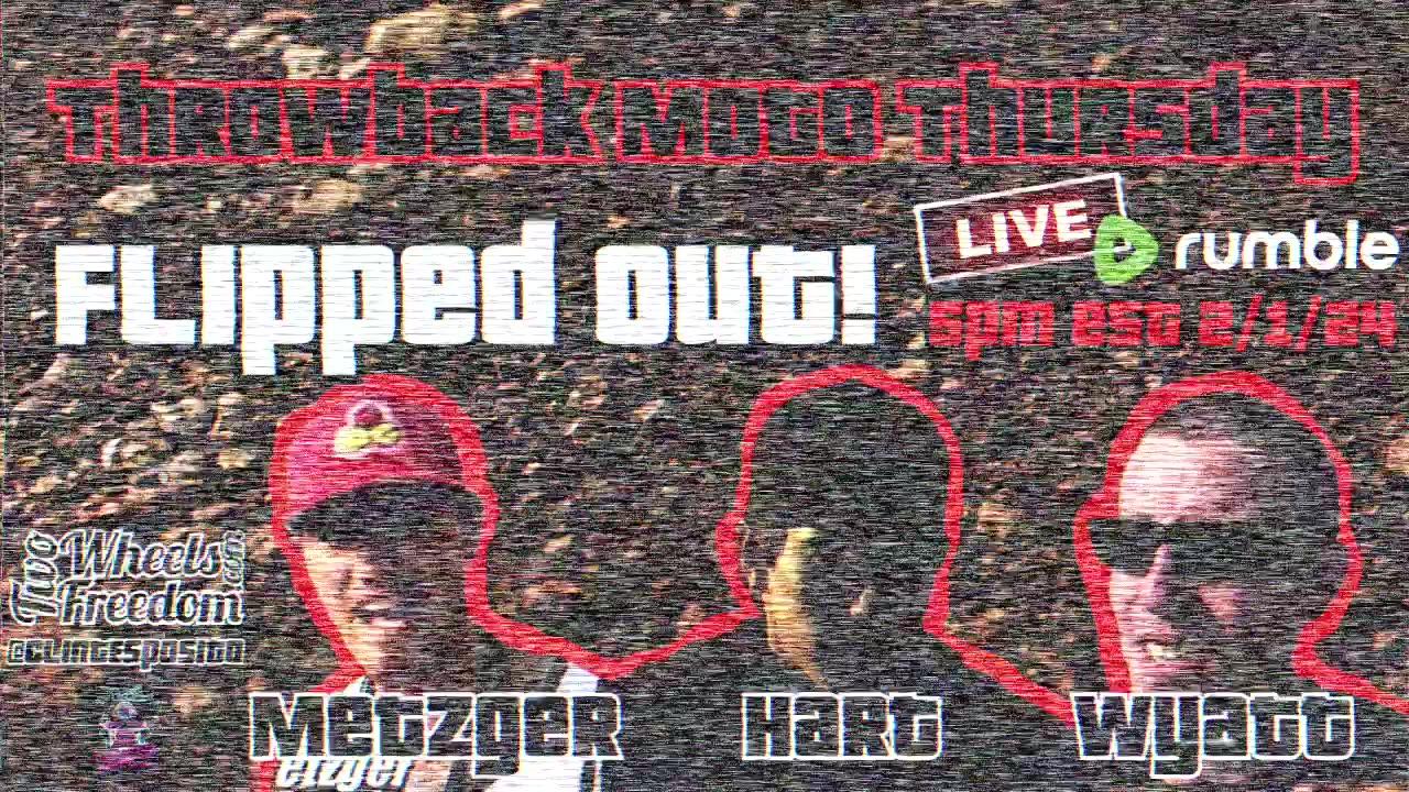 Flipped out! Featuring, Carey Hart, Mike Metzger and Caleb Wyatt, Throwback Moto Thursday