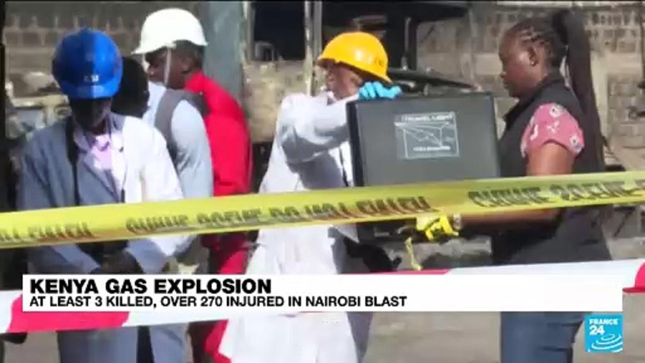 Rescue operation underway after a gas explosion ripped through Kenya’s capital Nairobi