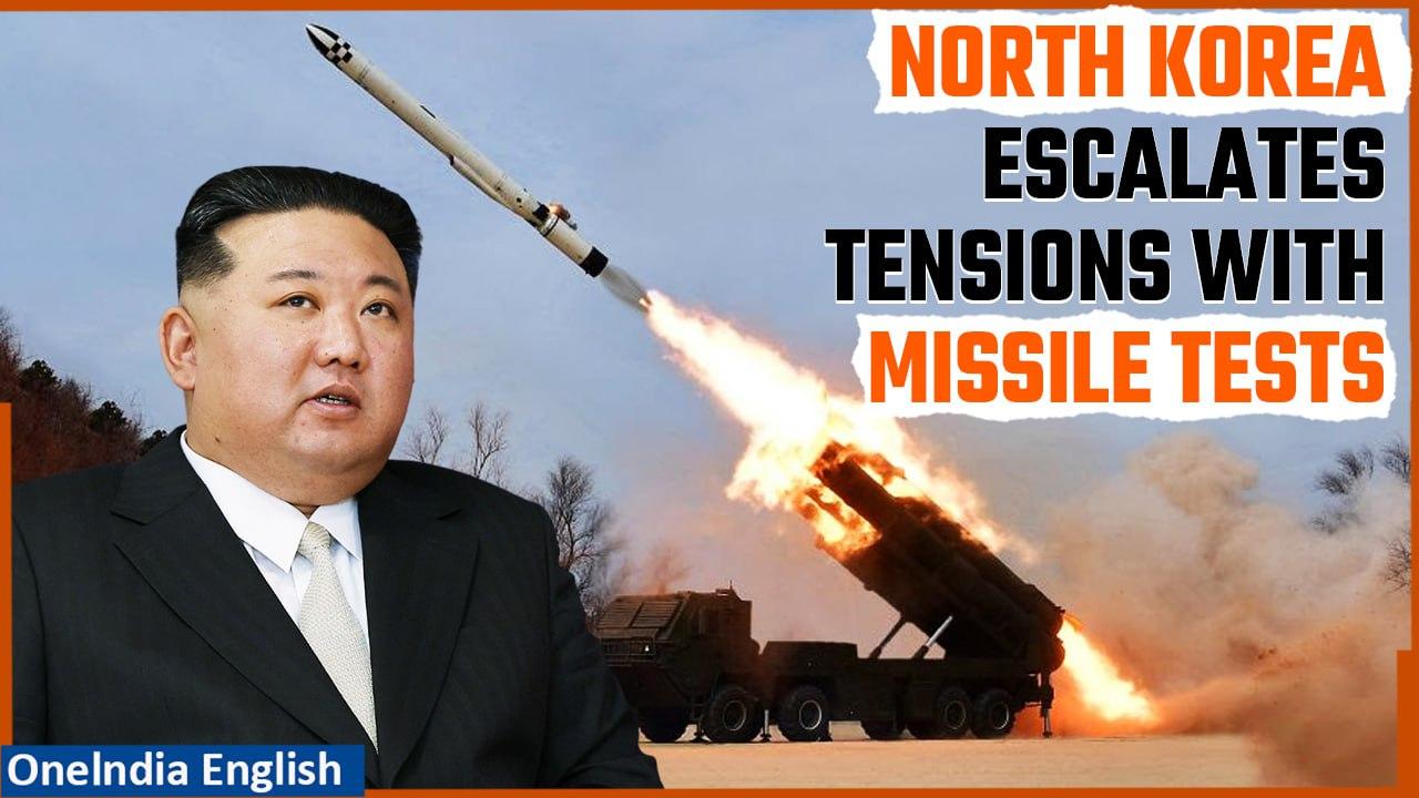 North Korea tests more cruise missiles as leader Kim Jong Un calls for war readiness | Oneindia News