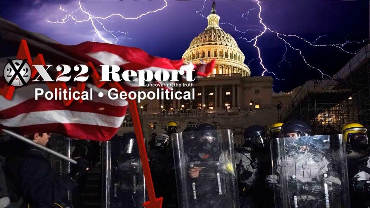 X22 Dave Report - Ep.3273B - [DS] War Games A Simulation Of A 2024 Coup After The Election