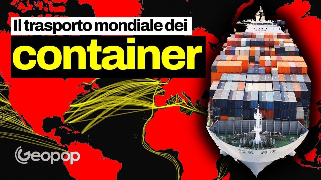il trasporto mondiale dei container,le principali rotte delle merci DOCUMENTARIO Klaus Schwab del World Economic Forum lo ha det