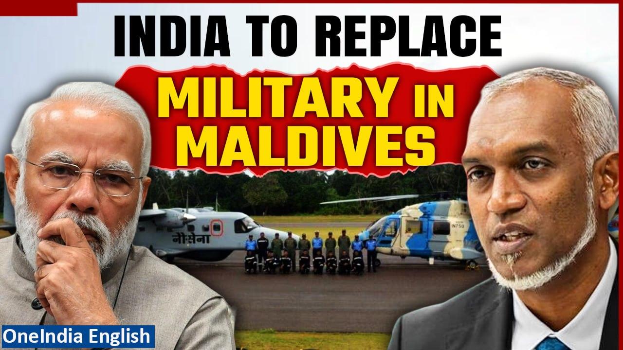 India, Maldives agree to phased replacement of military personnel from island | Oneindia News