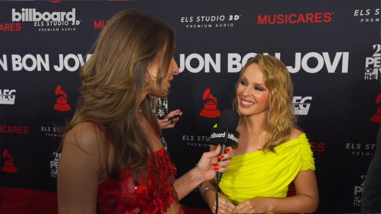 Kylie Minogue On 'Padam Padam' Going Viral, Being Honored With The Icon Award At Billboard Women in Music & More | MusiCares Per