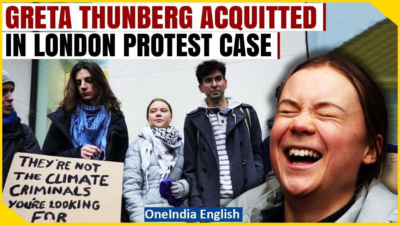 Climate activist Greta Thunberg acquitted of case over breaking laws during oil protest | Oneindia