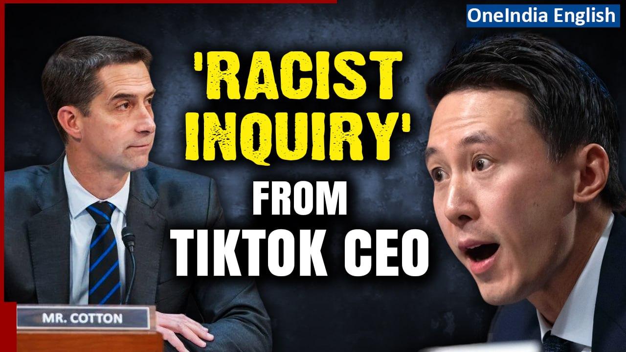 Senator Tom Cotton Faces Backlash for 'Racist' TikTok CEO Inquiry | Capitol Clash | Oneindia News