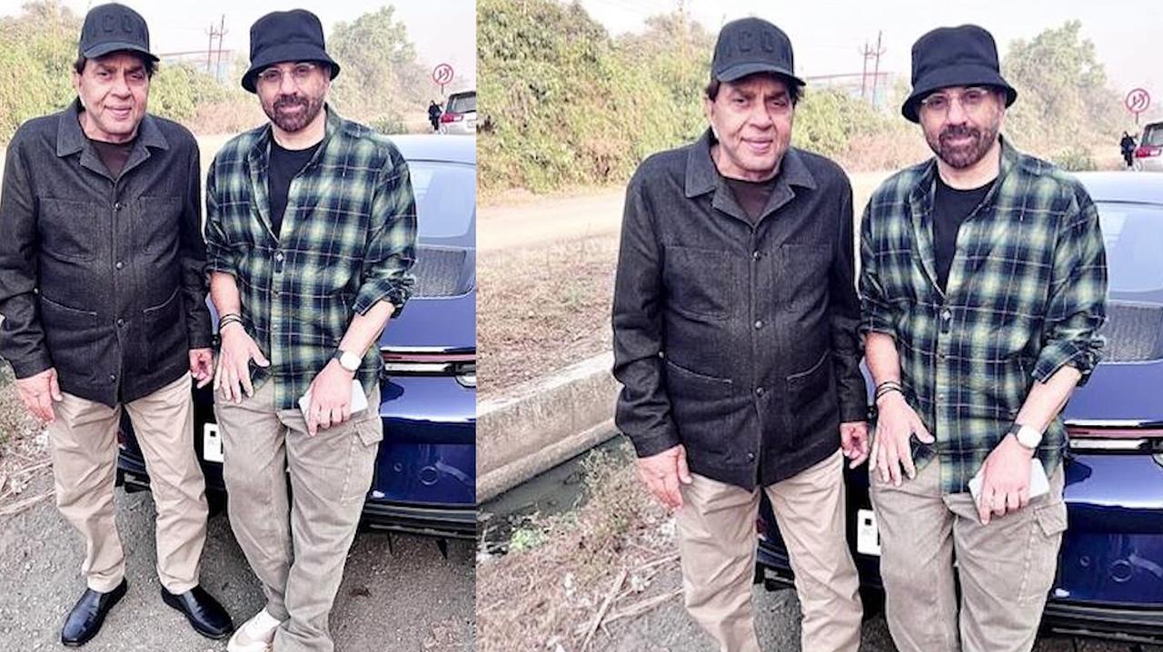 Sunny Deol goes on road trip with father Dharmendra, shares lovely Pics