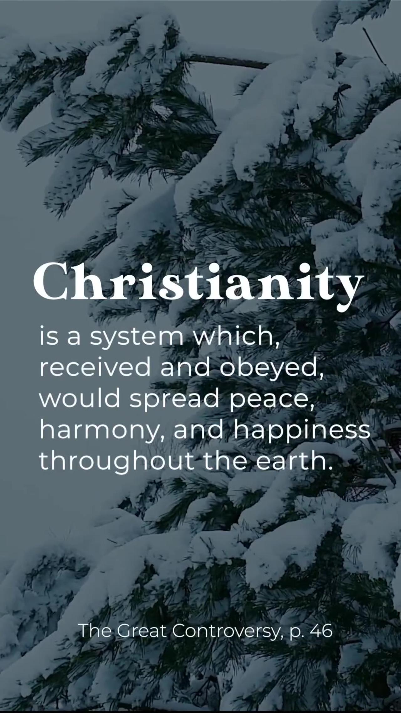 Christianity - Ellen G White