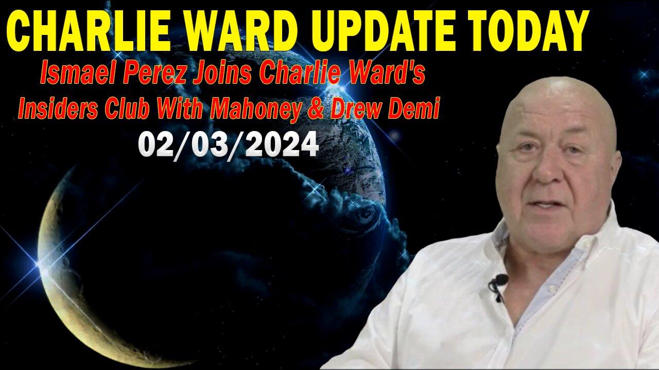 Charlie Ward Update Today: "Ismael Perez Joins Charlie Ward's Insiders Club W/ Mahoney & Drew Demi"