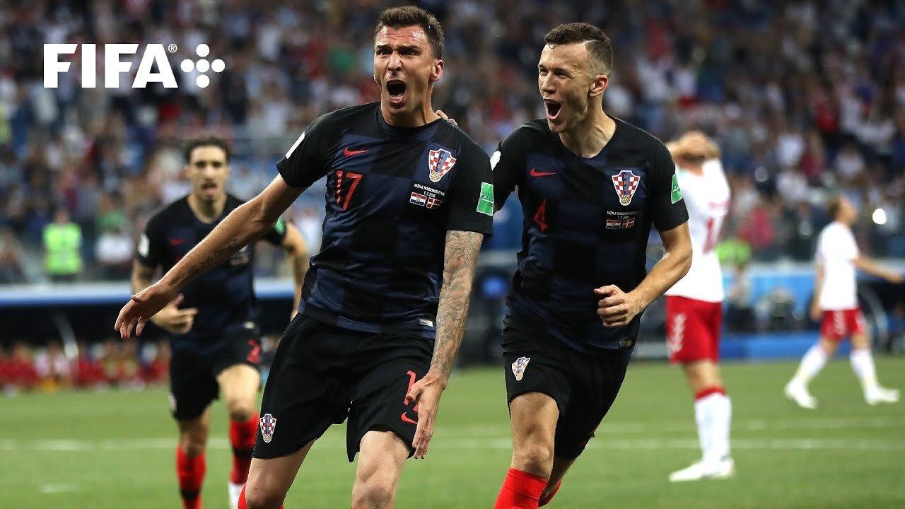 A Wild Start! First 4 Minutes of Croatia v Denmark | 2018 #FIFAWorldCup