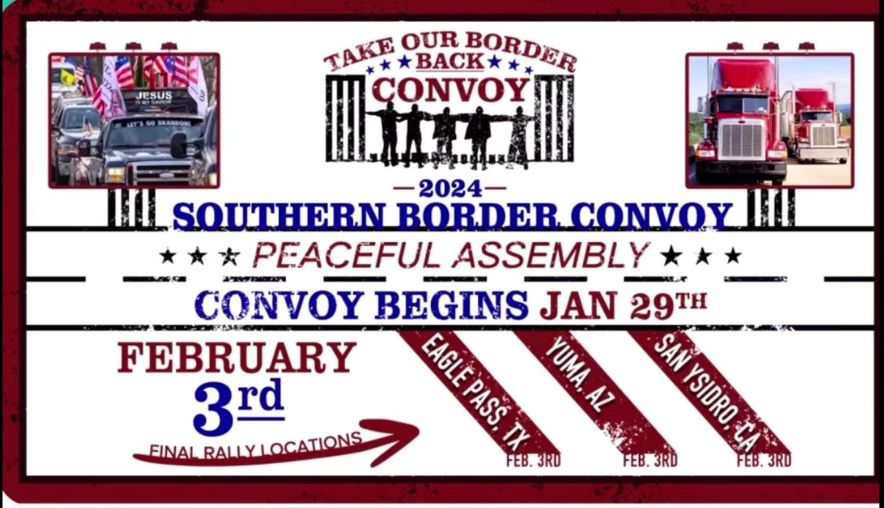 Live - Take Our Border Back Rally - Eagle Pass Tx
