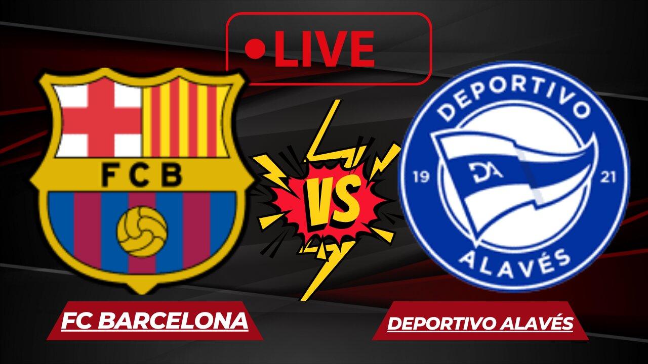 Barcelona and Deportivo Alavés match in the Italian League, the result of the match