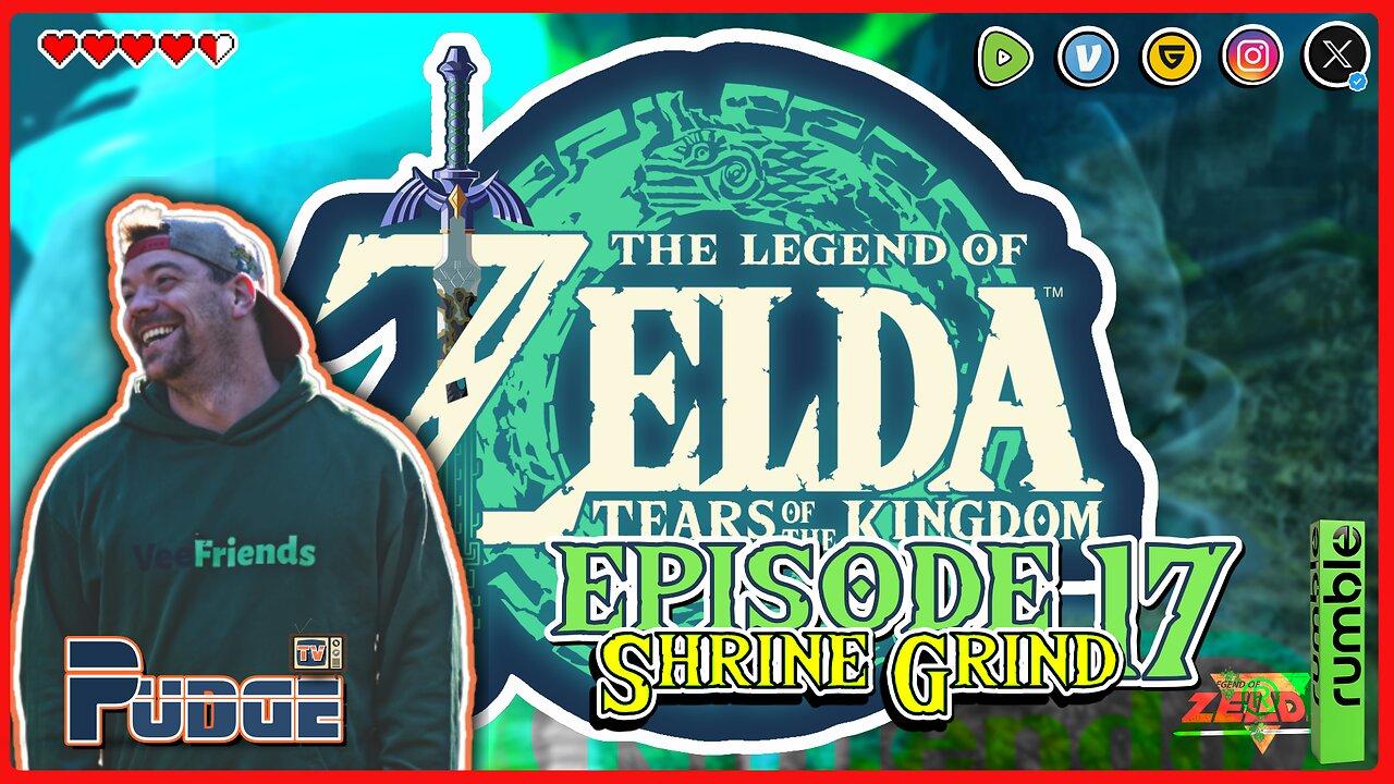 The Legend of Zelda: TOTK Ep 17 | Saturday Shrine Grind | Pudge Plays Video Games