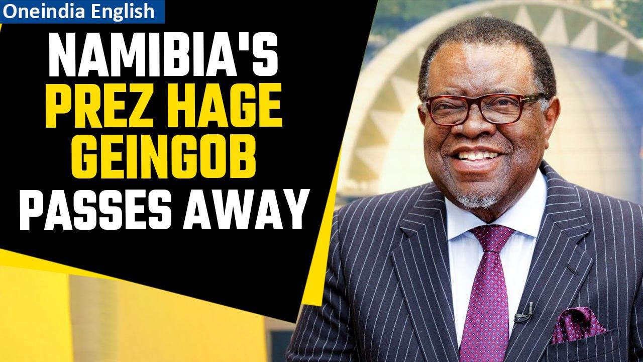 Namibia Mourns: President Hage Geingob Passes Away at 82 After Cancer Battle | Oneindia News