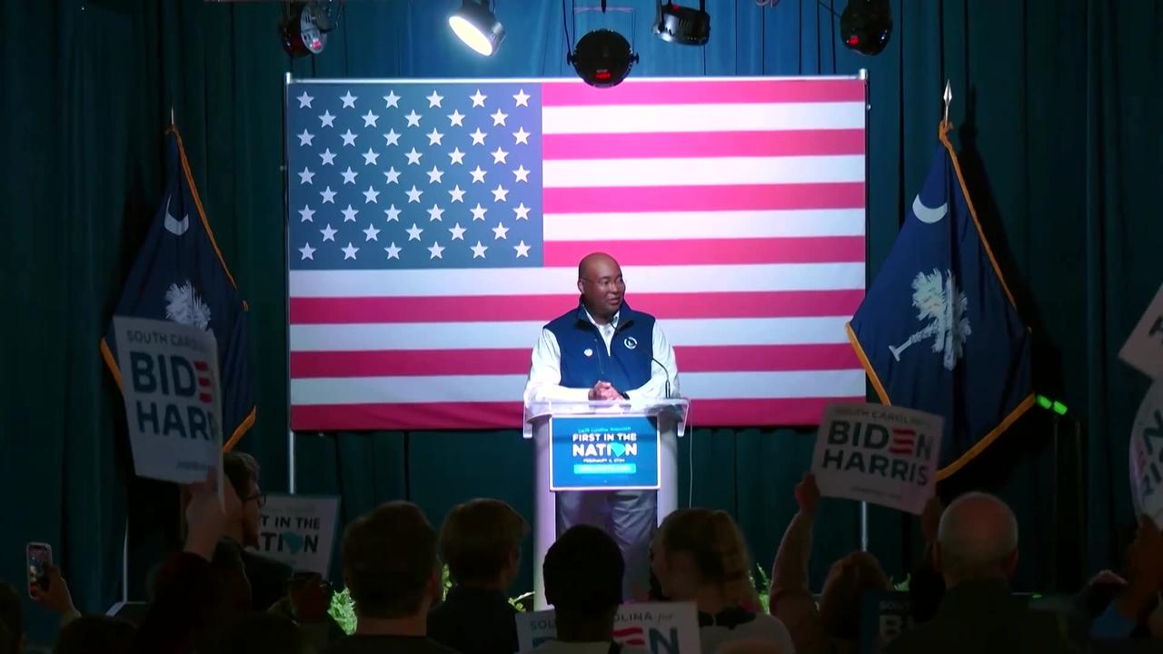 South Carolina backs Biden in Democrats' first primary