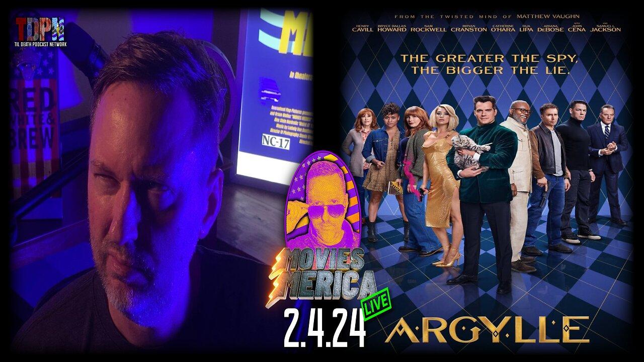 Argylle (2024) SPOILER FREE REVIEW LIVE | Movies Merica | 2.4.24