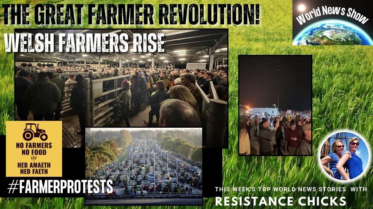 The Great Farmer Revolution! - Farmer Protests - Welsh Farmers Rise - World News 2/4/24