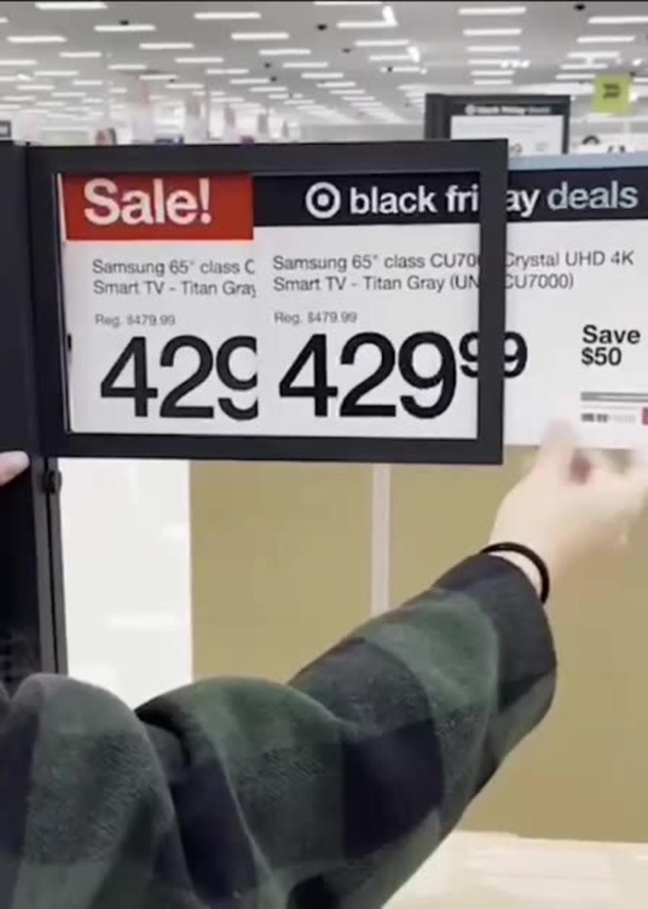 The whole point of Black Friday