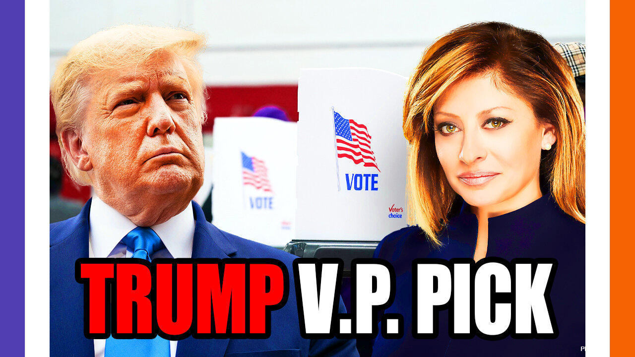 🔴LIVE: Maria Bartiromo Interviews Trump Who Hints VP Pick 🟠⚪🟣