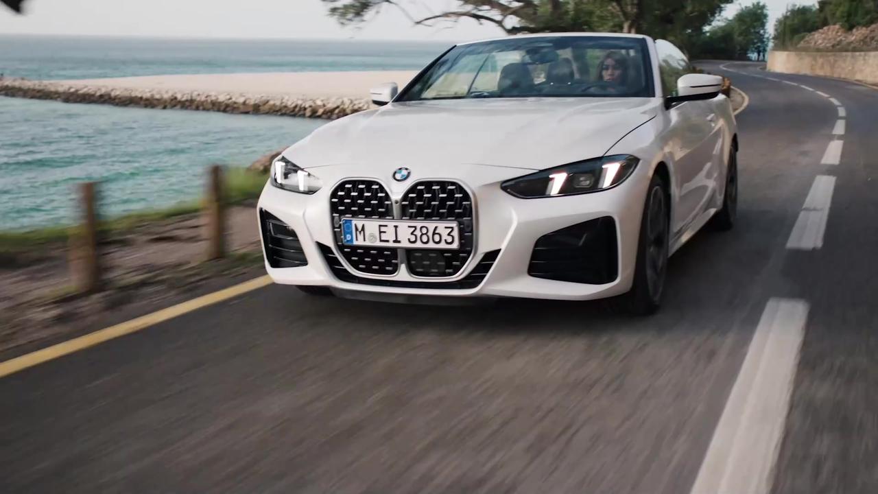 The new BMW 430i Convertible Driving Video