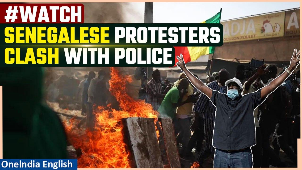 Senegal: Police and protesters clash after Senegal election postponed, face crackdown | Oneindia